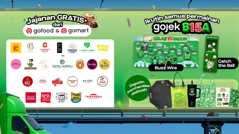 Gojek Ulang Tahun (instagram/@gojekindonesia)